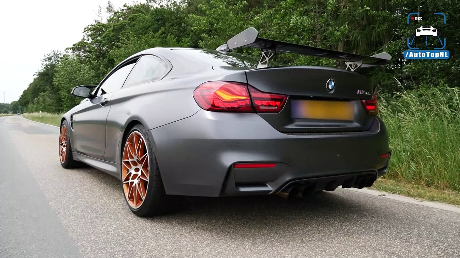 Bmw M4 Gts Super Loud Exhaust Sound Revs Onboard By Autotopnl Dailymotion Video