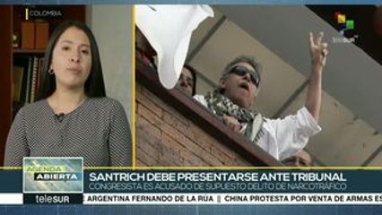 Colombia: congresista Jesús Santrich debe presentarse a la CSJ