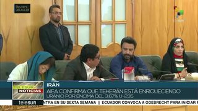Confirma AIEA que Irán rebasó el límite de enriquecimiento de uranio