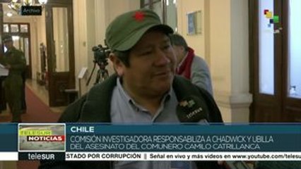 Chile: responsabilizan a Chadwick y Ubilla del caso Catrillanca