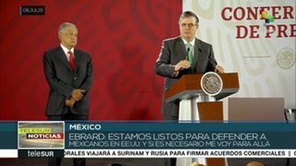 Download Video: teleSUR Noticias: México defenderá a sus ciudadanos en EEUU