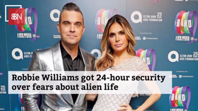 Robbie Williams Has A Fear Of Alien Contact