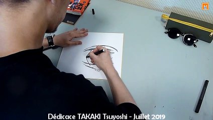 Dédicace TAKAKI Tsuyoshi  - auteur de Black Torch & Heart Gear