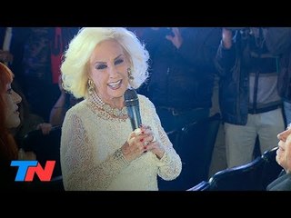 Mirtha Legrand: "Creo Macri que va  ganar en ballottage. No me gusta Alberto Fernández"