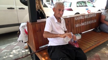 Sokakta kalan yaşlı adama belediye sahip çıktı