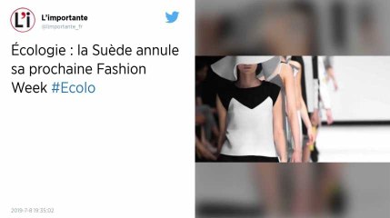 Suède : La Fashion Week de Stockholm annulée pour des considérations écologiques