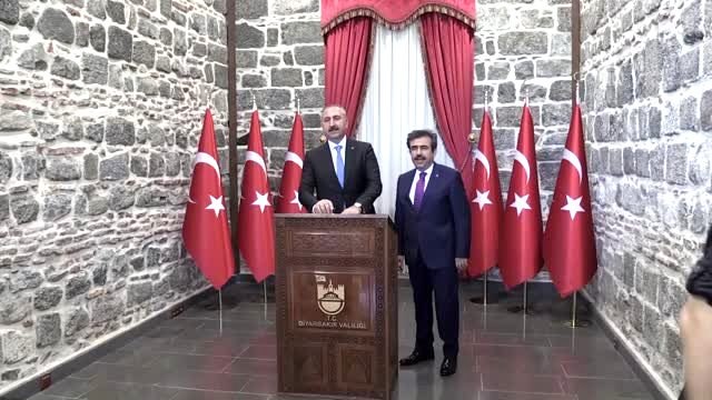 Adalet Bakanı Abdulhamit Gül, Diyarbakır'da