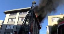Son Dakika! İstanbul'da iş merkezinde korkutan yangın! Ekiplerin müdahalesi sürüyor
