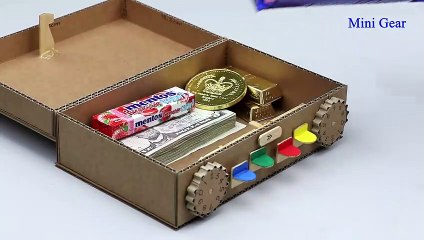 Wow! Amazing DIY a Safe from Cardboard