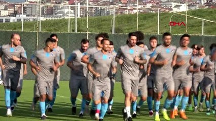SPOR Trabzonspor, çift antrenmanla hazırlıklarını sürdürdü