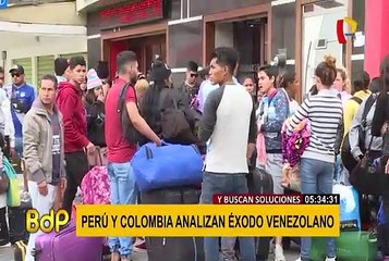 Perú y Colombia buscan soluciones para crisis migratoria venezolana
