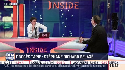 Procès Tapie, Stéphane Richard relaxé (2/2) - 09/07