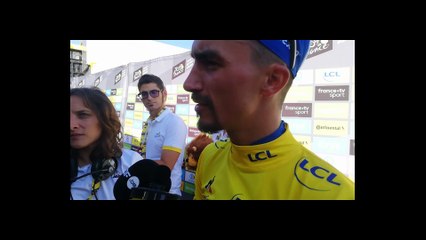 Julian Alaphilippe : « Ça fait vraiment chaud au cœur »