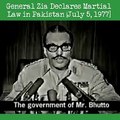 General Zia Martial Law Pakistan July 5 1977