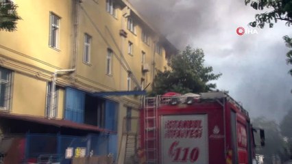 Esenyurt’ta plastik fabrikasında korkutan yangın