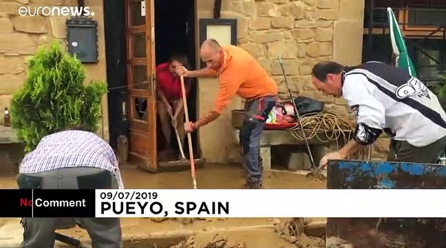 В Наварре ликвидируют последствия наводнения