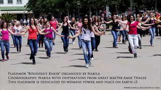 Best Arabic Dance FlashMob In Austria - Dans Superb - YouTube