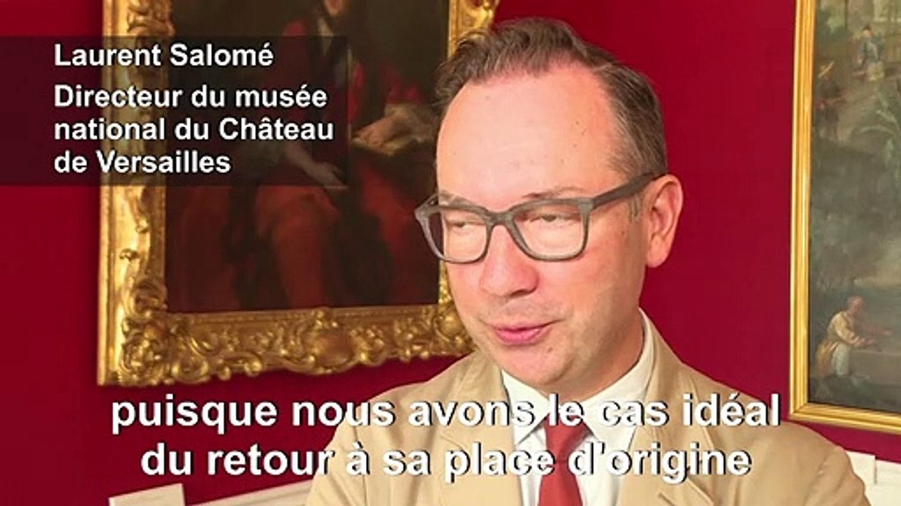 Le grand retour d'une commode royale à Versailles