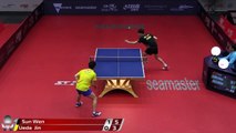 Sun Wen vs Jin Ueda | 2019 ITTF Australian Open Highlights (Pre)