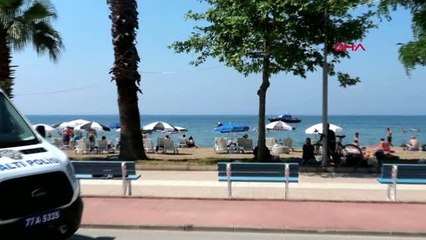 YALOVA Türkiye'de deniz ve plajlarda drone denetimi başladı