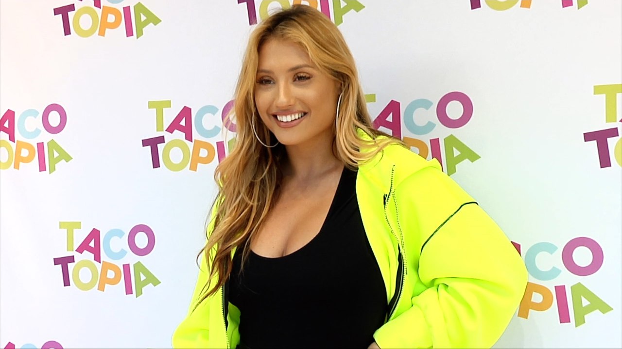 Montana Tucker #TacoBoutViral Celebrity & Influencer Event Red Carpet