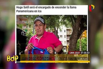 Hugo ‘Cholo’ Sotil encenderá Antorcha Panamericana en Ica