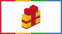 Juegos de LEGO fácil para niños - cómo hacer un regalo con piezas LEGO - By CARA BIN BON BAND