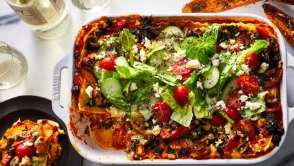 How to Make Greek Salad Lasagna