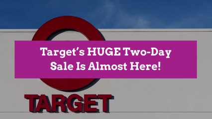 Target’s HUGE Two-Day Sale Is Almost Here!