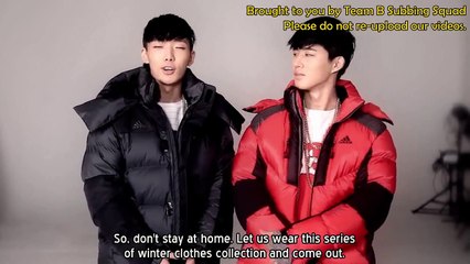 Hanbin and Bobby for Addidas Behind ENG Sub