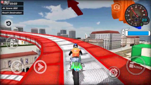 Extreme Bike Simulator LV7-10 Stunt Bike Racing Games - Android Gameplay FHD
