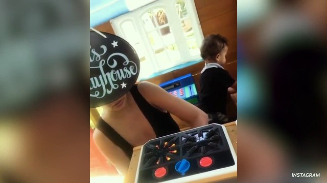 Luna Stephens Ordering 'Wine' While Playing Restaurant With Mom Chrissy Teigen Is All Of Us