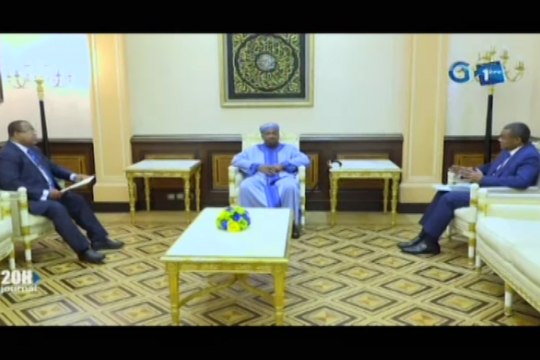 RTG/Le Président de la République a reçu le Premier Ministre Julien Nkoghe Bekale