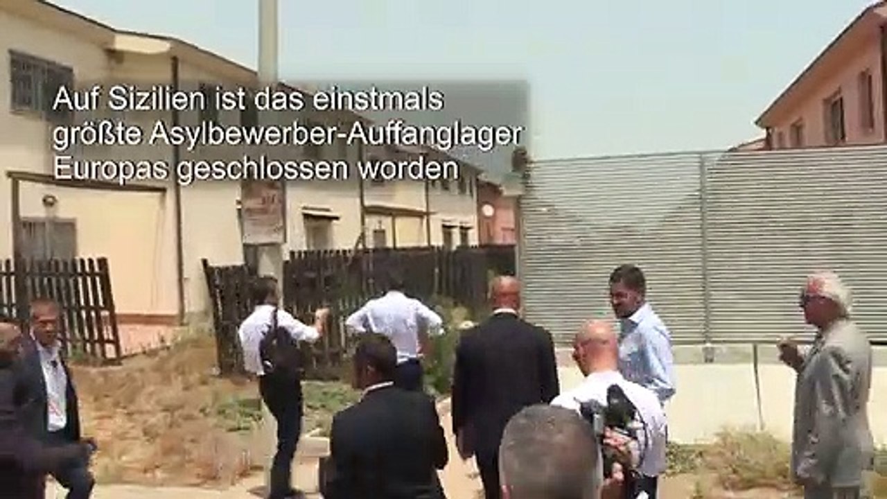 Europas einstmals größtes Flüchtlingslager auf Sizilien geschlossen