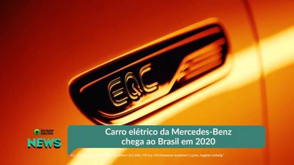 Carro elétrico da Mercedes-Benz chega ao Brasil em 2020