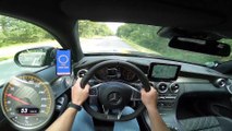 745HP Mercedes AMG C63 R 300km/h+ AUTOBAHN POV by AutoTopNL