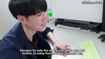 [Sub Español] Yugyeom representando a Ahgase - Tratando de comprar boletos para JJP Showcase (07/08/17)