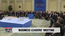 President Moon invites leaders of S. Korean conglomerates for talks on Japan's export curbs