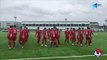 Các cầu thủ ĐT U15 Việt Nam hứng khởi bước vào buổi tập đầu tiên tại J-Green Sakai | VFF Channel