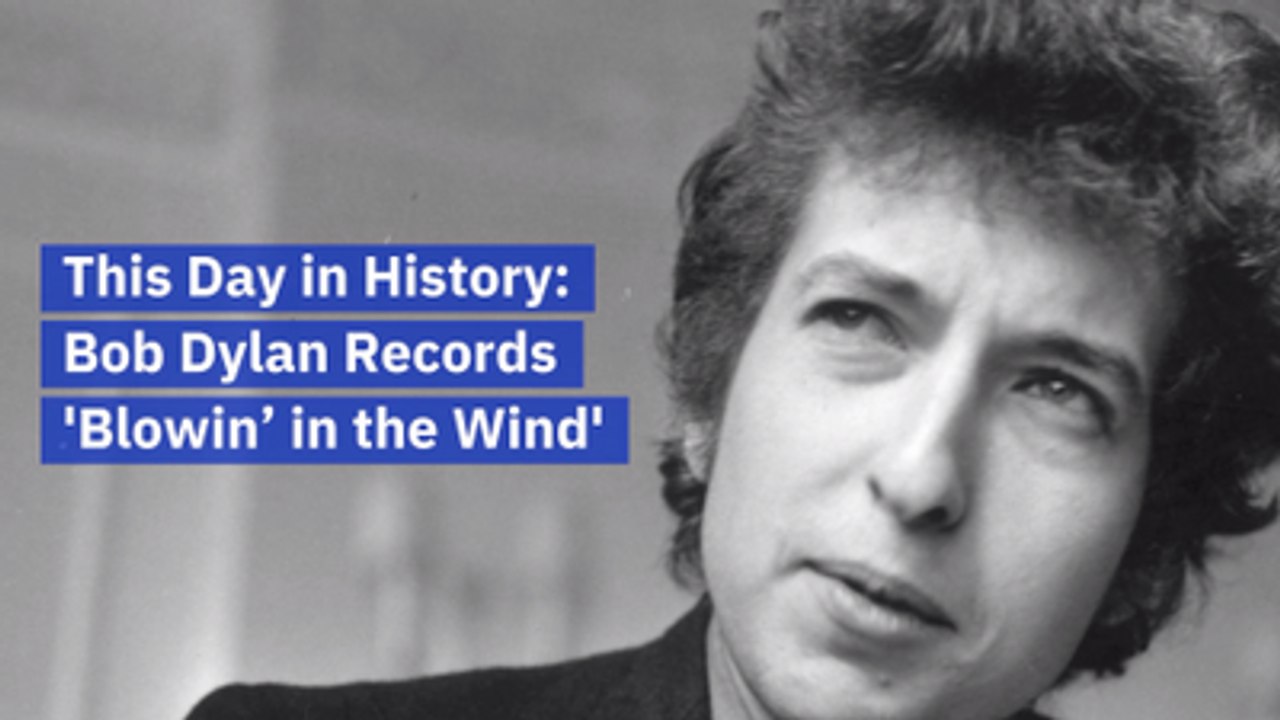 The Moment Bob Dylan Created 'Blowin' In The Wind'
