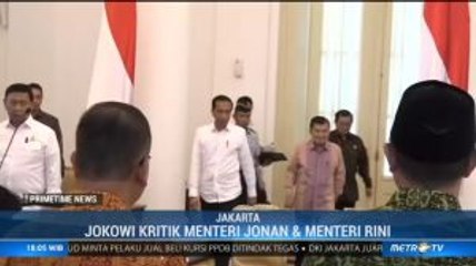 Jokowi Tegur 2 Menteri di Sidang Kabinet Paripurna