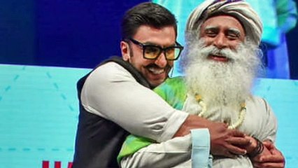 Ranveer Singh Jaggi Vasudev Dance Together(tamil)
