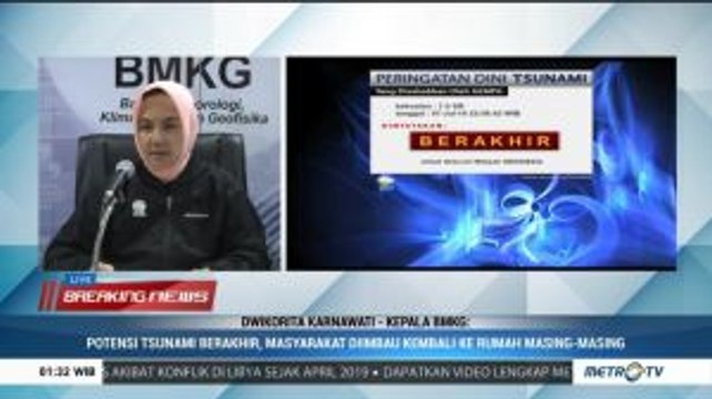 BMKG Minta Warga Waspada Gempa Susulan