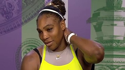 Wimbledon 2019 - $ 10,000 fine for Serena Williams : "I've always been an Avenger ...! "