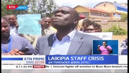 LAIKIPIA STAFF CRISIS: County workers threaten to down tools
