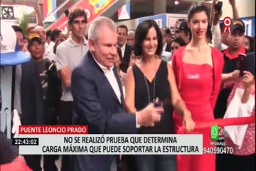 Detectan irregularidades en construcción de puente Leoncio Prado