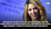 El “¡escandaloso!” trikini de Shakira (y la foto es inédita. Y ojo a lo que vas a ver)