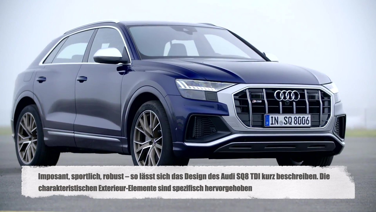 Der Audi SQ8 TDI - S-spezifische Details- das Design