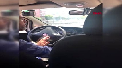 İSTANBUL- KISA MESAFEYİ DUYUNCA KADIN YOLCUYU ARAÇTAN İNDİRMEK İSTEDİ