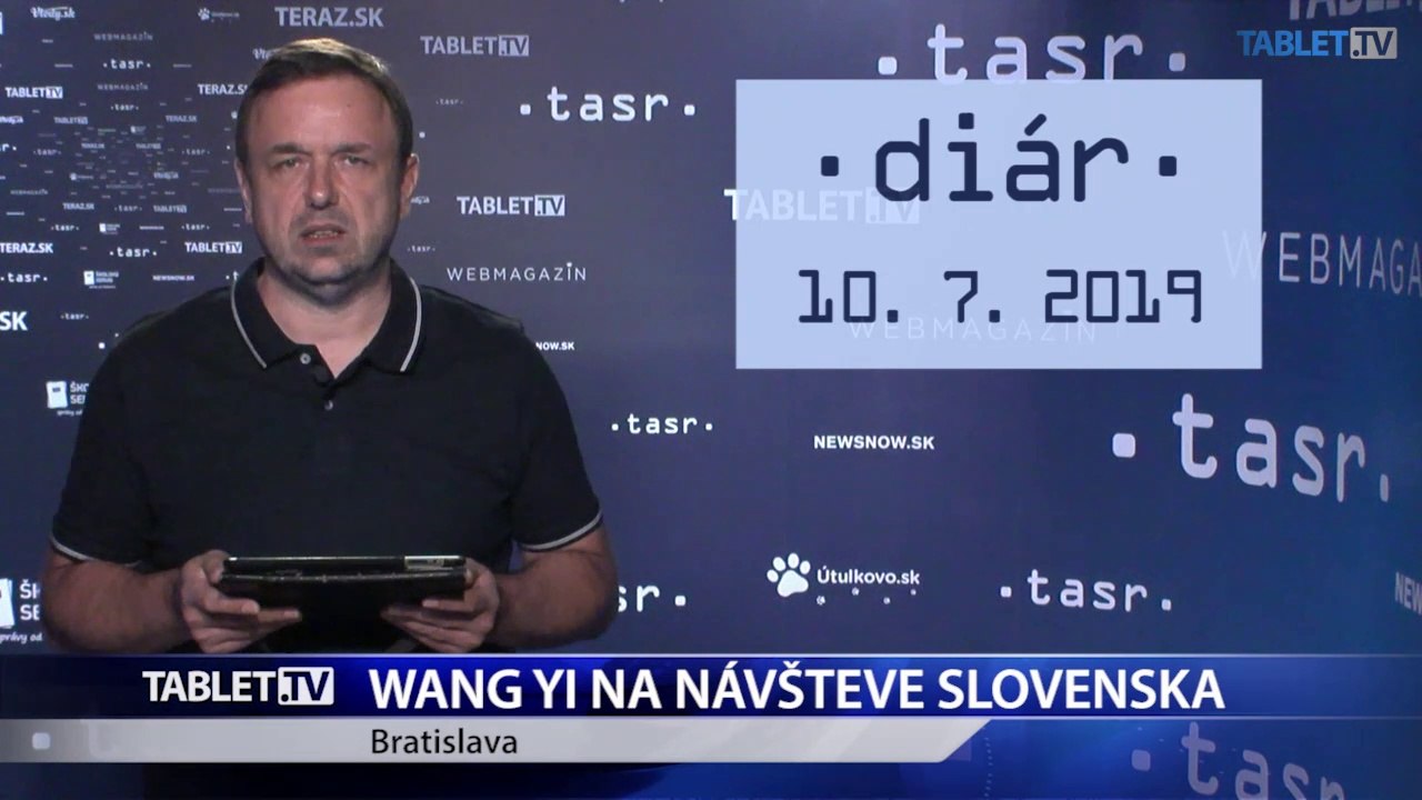 DIÁR: Šéf čínskej diplomacie na návšteve Slovenska